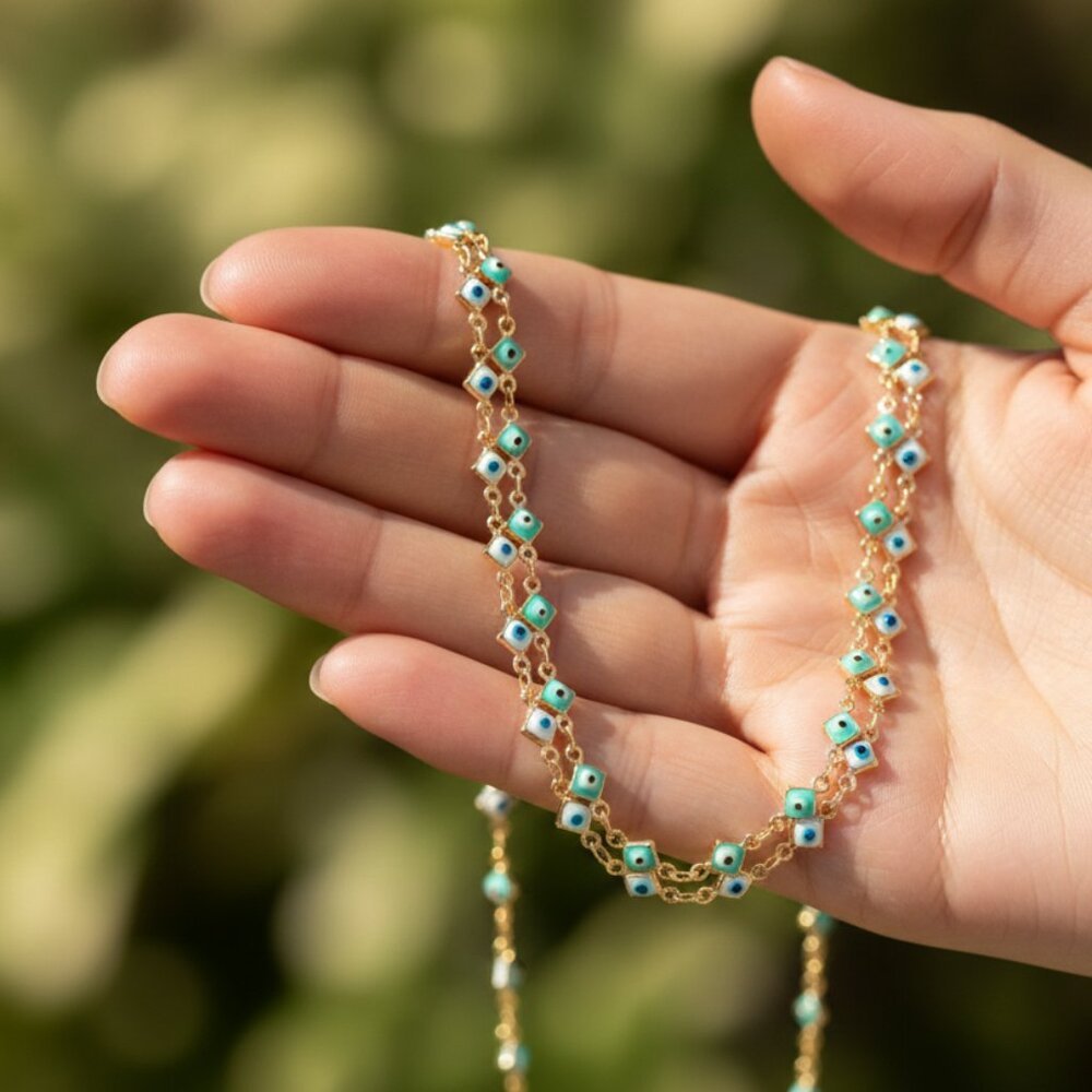 "Dainty Anklet for Women – Elegant Everyday Jewelry & Perfect Gift | MLCRC1784